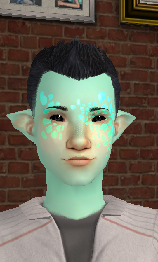 Handsome Glowey Alien