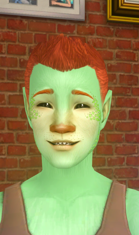 Bunny Full Green Fur