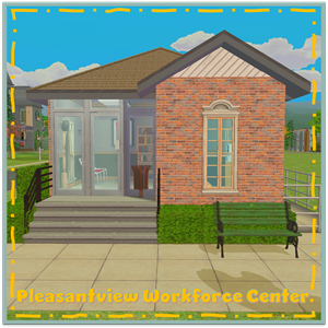 Pleasantview Workforce Center (a remodel of a PleasantSims build)