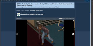 Werewolves Walk and Run Normal