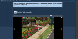 Zombies Walk Normally